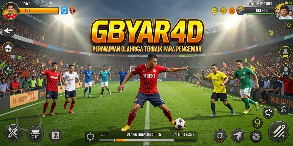 Tampilan gameplay GEBYAR4D yang seru dan mendebarkan.
