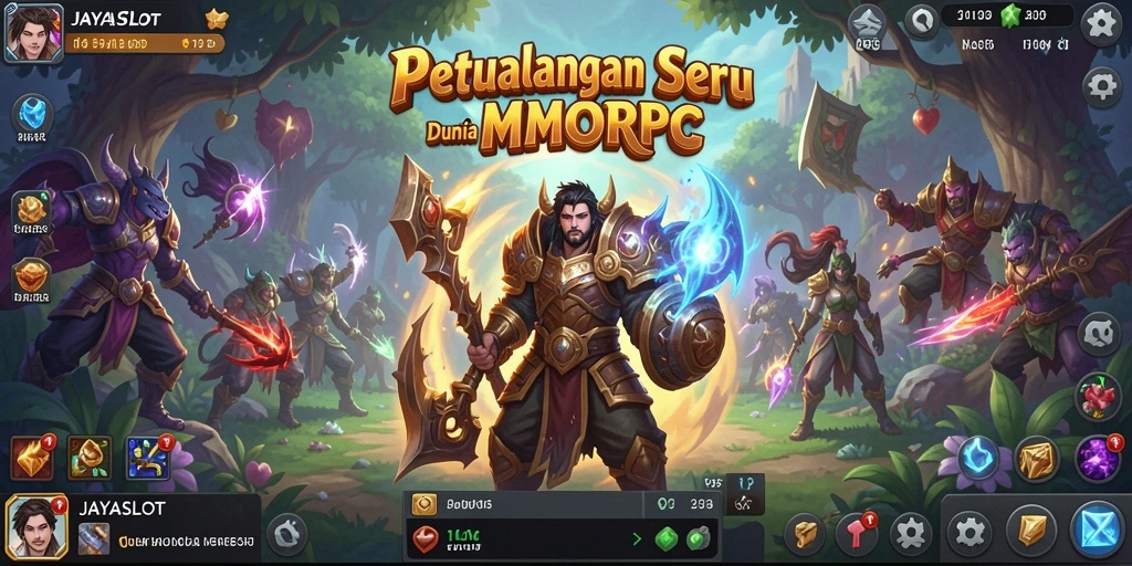 Gameplay JAYASLOT yang memukau dalam dunia MMORPG.
