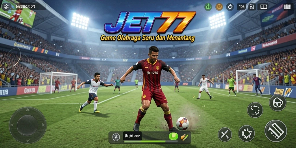 Gameplay seru JET77 dengan aksi olahraga menegangkan.