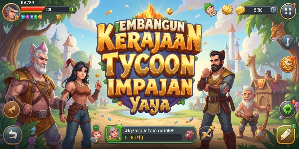 Screenshot KA789 menampilkan gameplay Tycoon yang menarik.