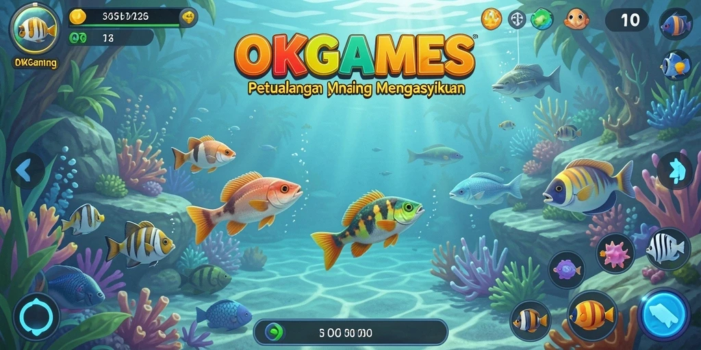 Tangkapan ikan terbesar di laut dalam OKGAMES.