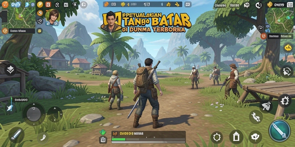 Gameplay mendebarkan OVO99 di dunia Open World yang luas.