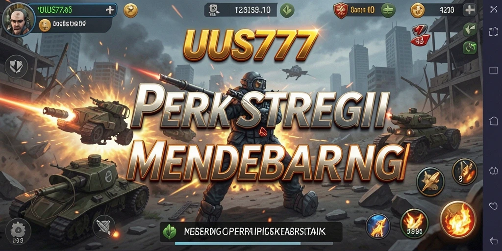 Tampilan menegangkan dari pertempuran strategis di UUS777.